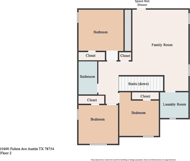 10400 Fulton Ave, Austin, TX 78754 - room layout