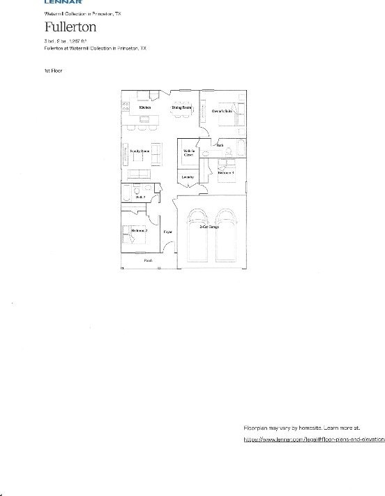 home floor plan