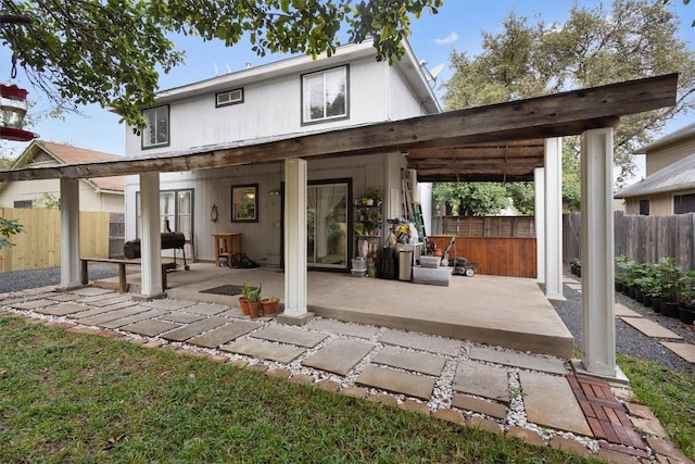 12809 Meehan Dr, Austin, TX 78727 - back of house featuring a patio