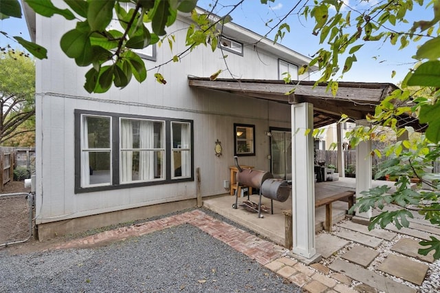 12809 Meehan Dr, Austin, TX 78727 - rear view of property featuring a patio