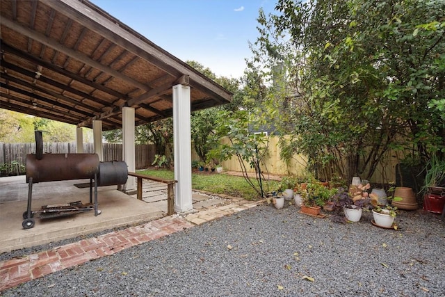 12809 Meehan Dr, Austin, TX 78727 - fenced backyard with a patio
