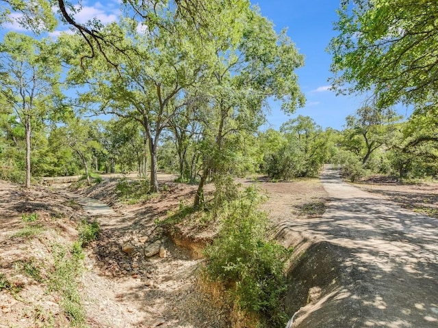 view of road