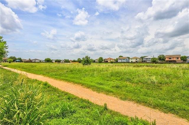 view of home's community with a rural view