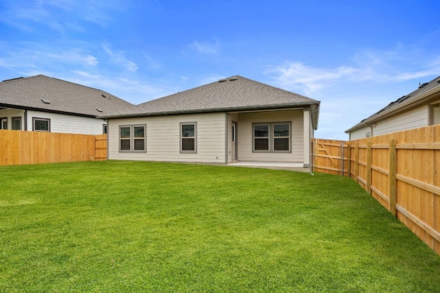 236 Lazy Lizzy Rd, Jarrell, TX 76537 - rear view of property with a patio area