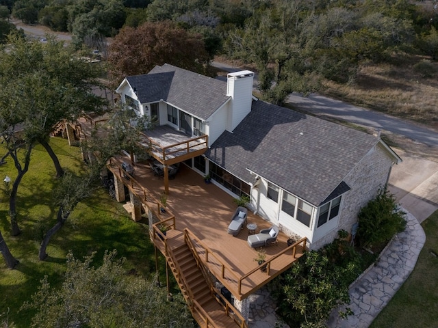 23521 Flat Creek Dr, Marble Falls, TX 78654 - photo 4