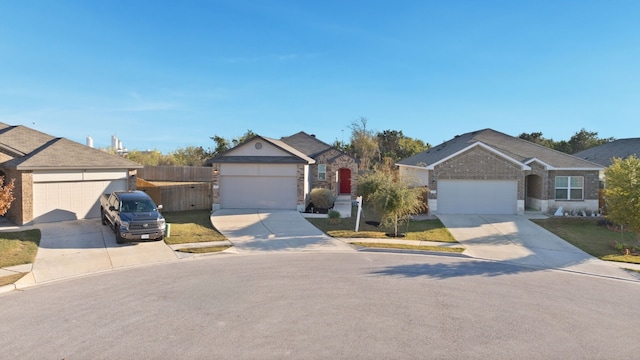 ranch-style house with a garage