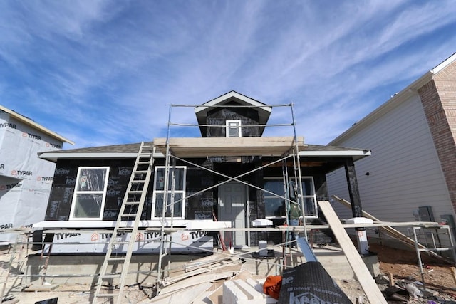 view of rear view of house