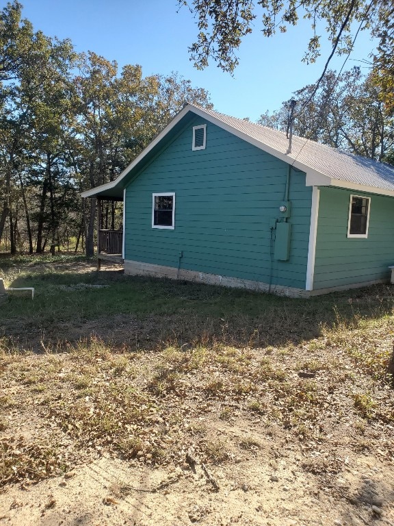 view of property exterior