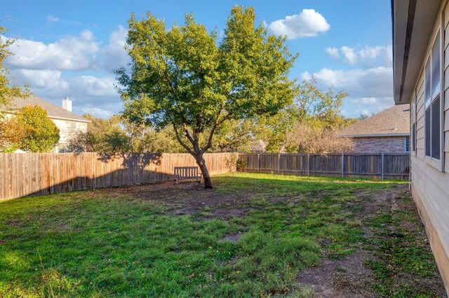 view of yard