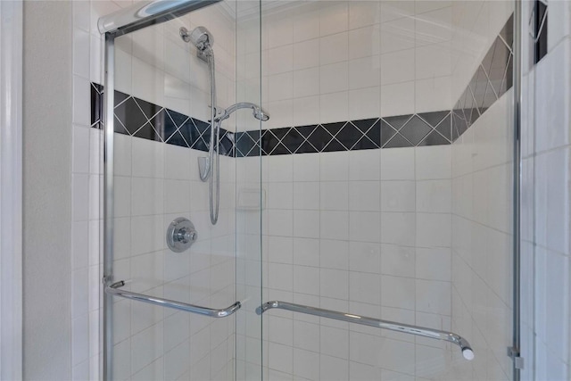 bathroom with walk in shower