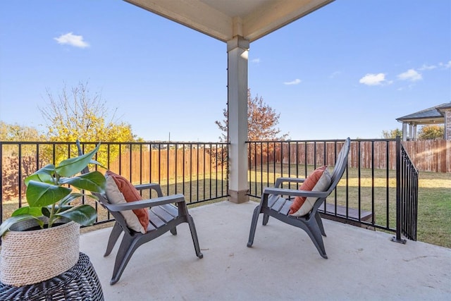 view of patio / terrace