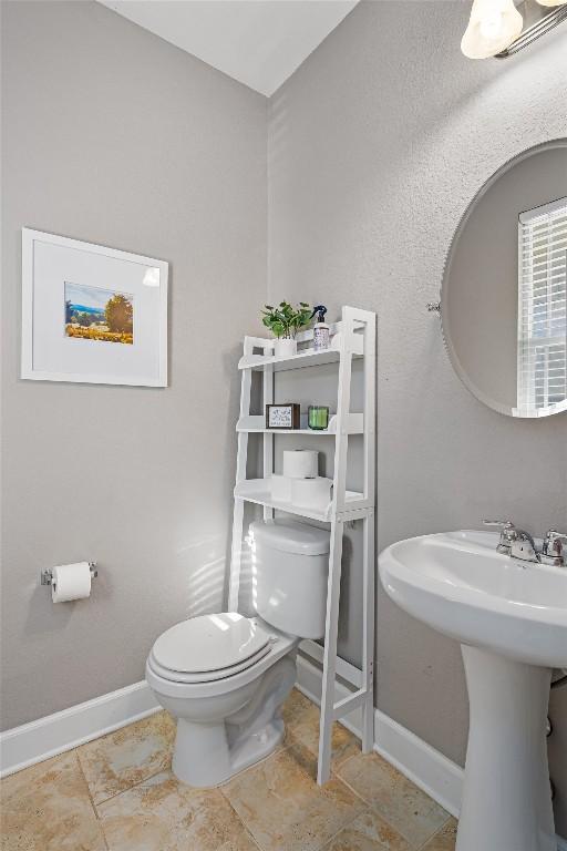 bathroom with toilet