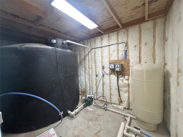 view of utility room
