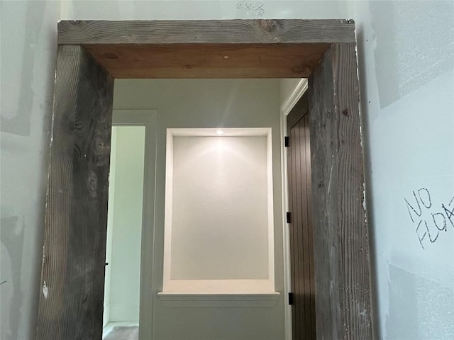 view of hallway