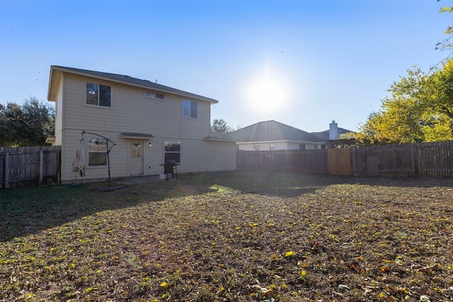 view of rear view of house