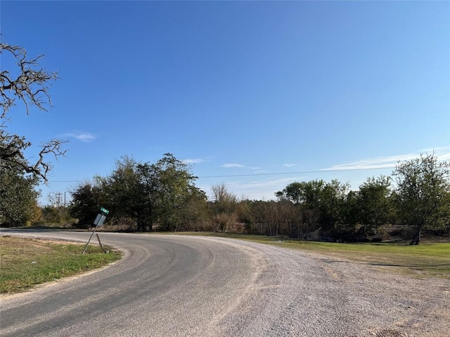 view of road