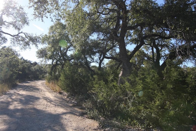 view of road