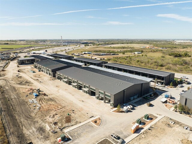 drone / aerial view featuring a rural view