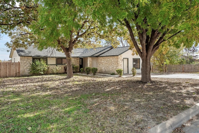 view of ranch-style house