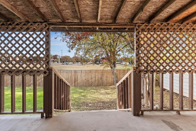 view of patio / terrace