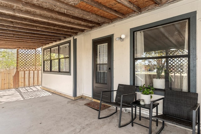 view of patio / terrace