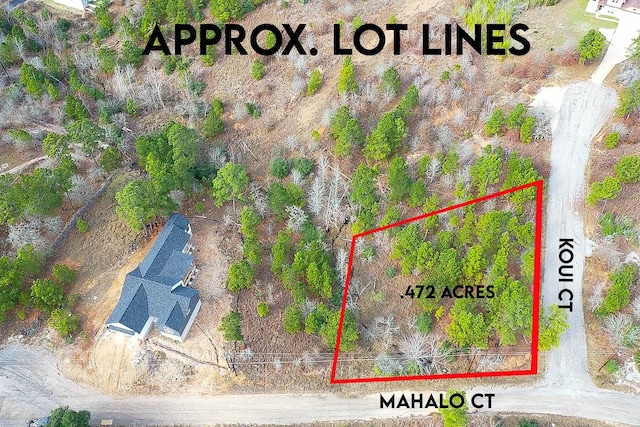 LOT636 Mahalo Ct, Bastrop TX, 78602 land for sale