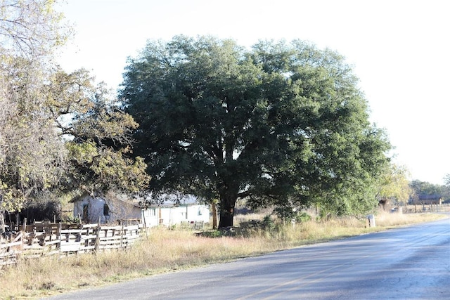 view of road