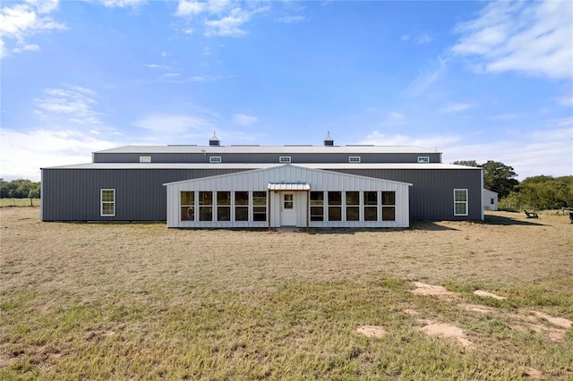 view of rear view of property