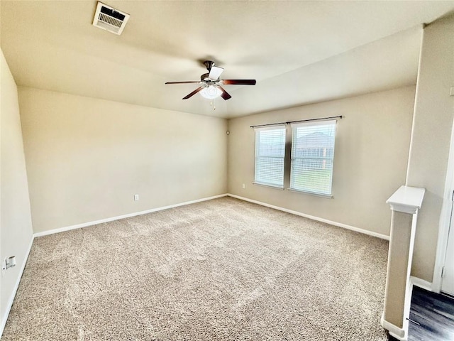 100 Wilson Ct, Hutto, TX 78634 - empty room with a ceiling fan and carpet
