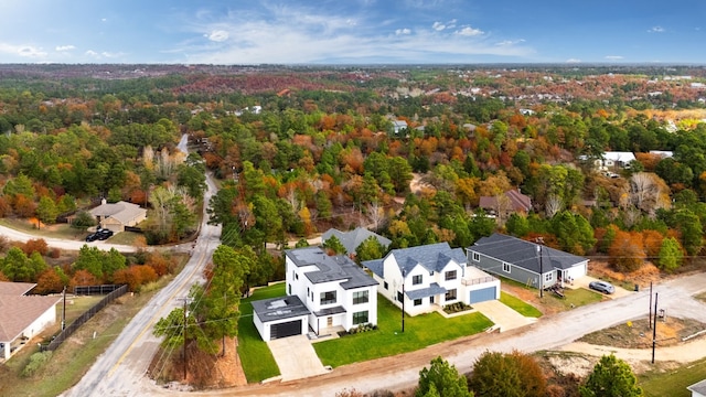 103 Onini Ct, Bastrop, TX 78602 - aerial perspective of suburban area with a forest