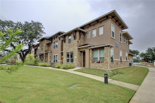 view of property featuring central AC