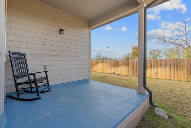 view of patio / terrace