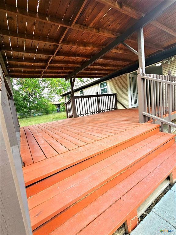 view of deck