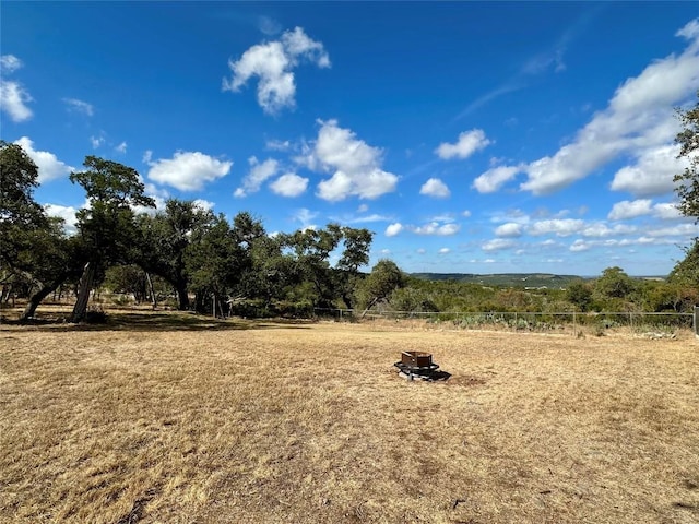 view of nature with a rural view