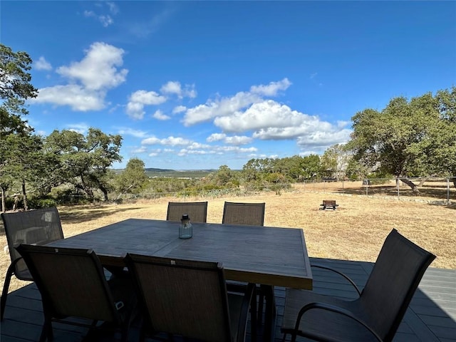 view of deck