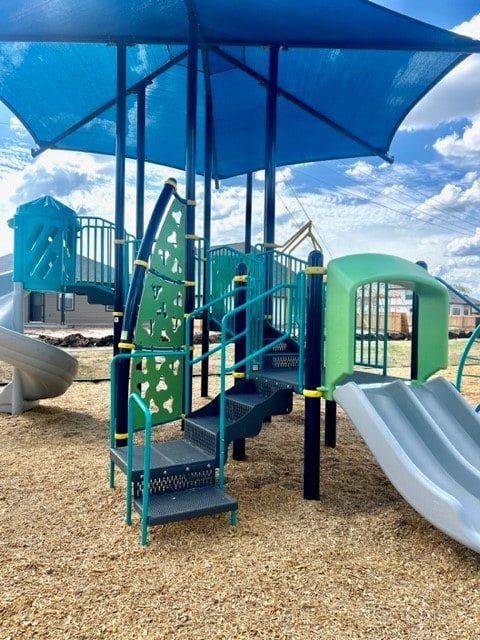 view of play area