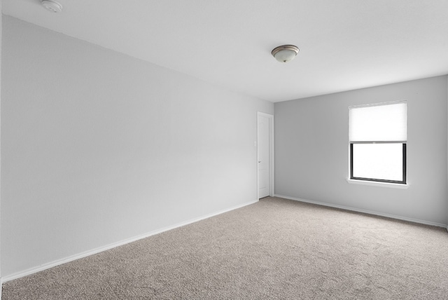 spare room with carpet floors