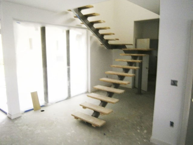 view of staircase