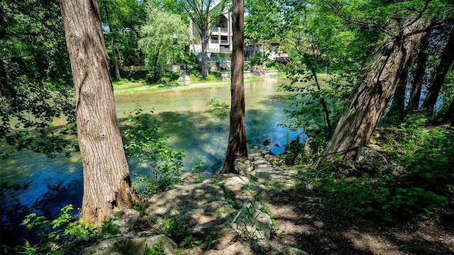 view of water feature