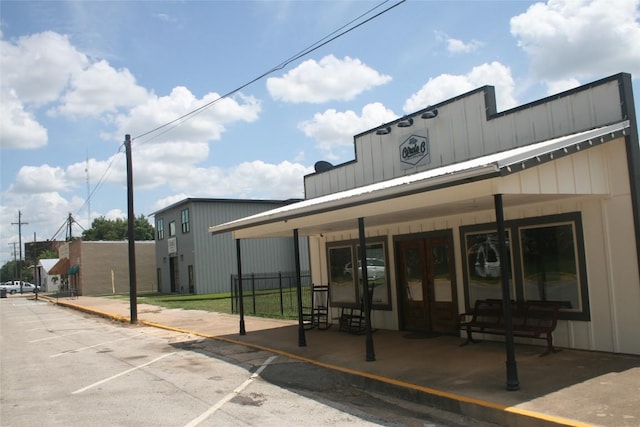 view of building exterior