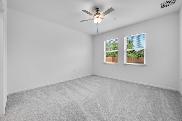 1804 Lorant Ln, Pflugerville, TX 78660 - carpeted empty room featuring baseboards and ceiling fan