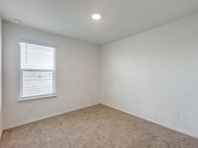 empty room with carpet flooring