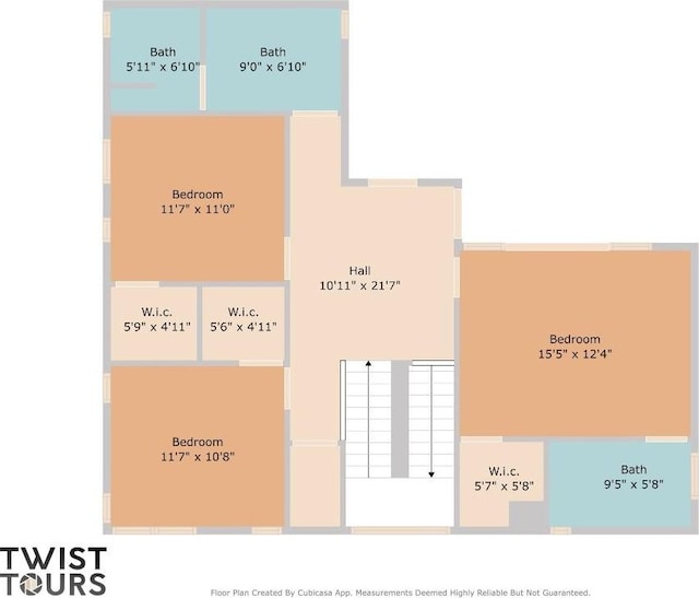 2423 S 5th St, Austin, TX 78704 - view of home floor plan