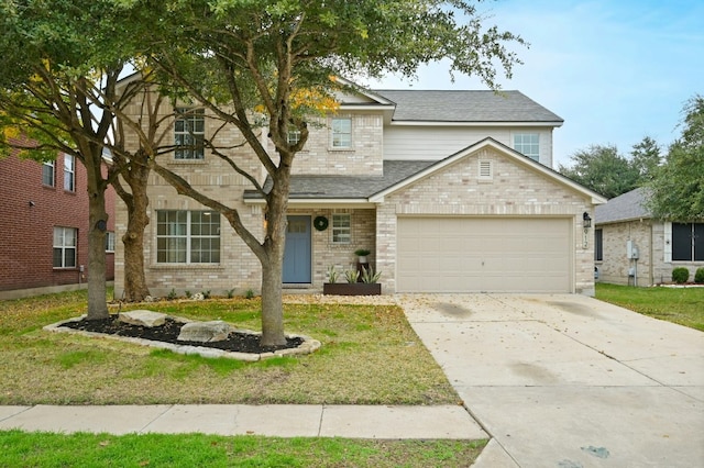 view of front of house featuring a front yard