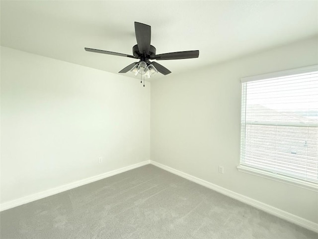 247 Fawn Ridge Dr, Copperas Cove, TX 76522 - carpeted empty room featuring baseboards and ceiling fan