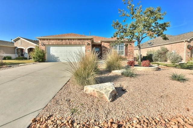 ranch-style house with a garage