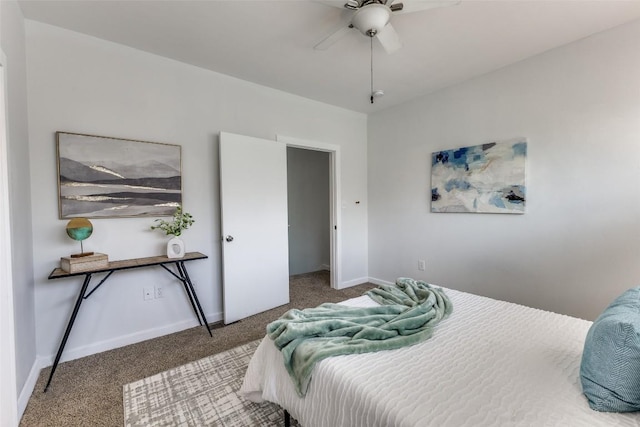 1201 Grove Blvd Unit 1102, Austin, TX 78741 - bedroom with carpet flooring and a ceiling fan
