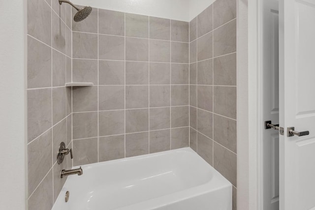 bathroom featuring washtub / shower combination