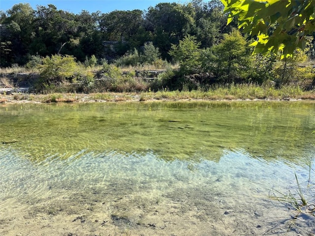 view of water feature