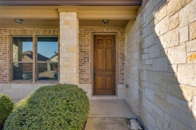 view of property entrance